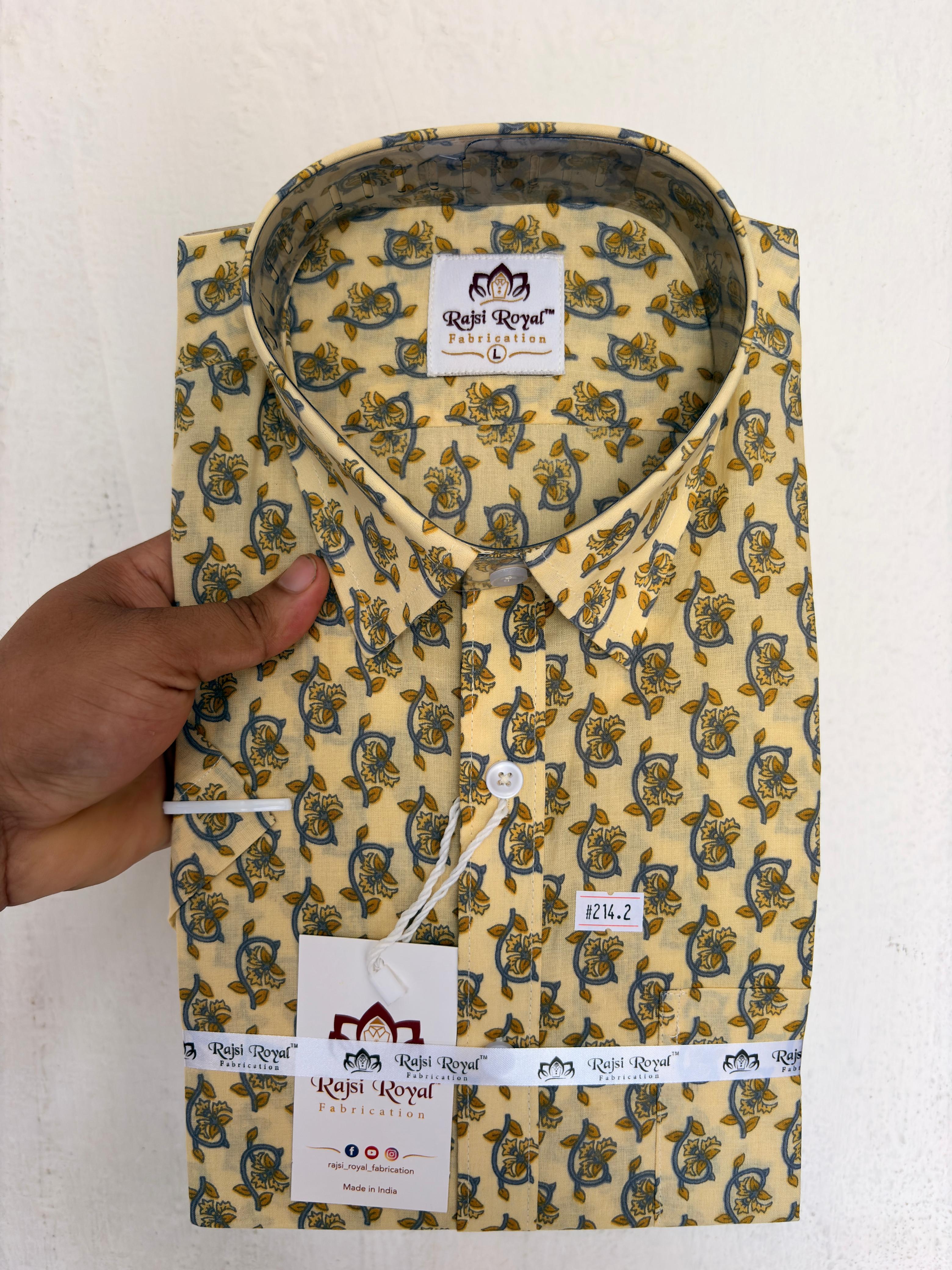 Vintage Floral Block Print 2