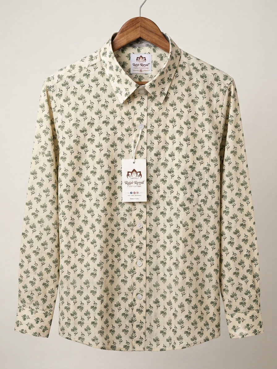 Minimalist Floral & Leaf Motif