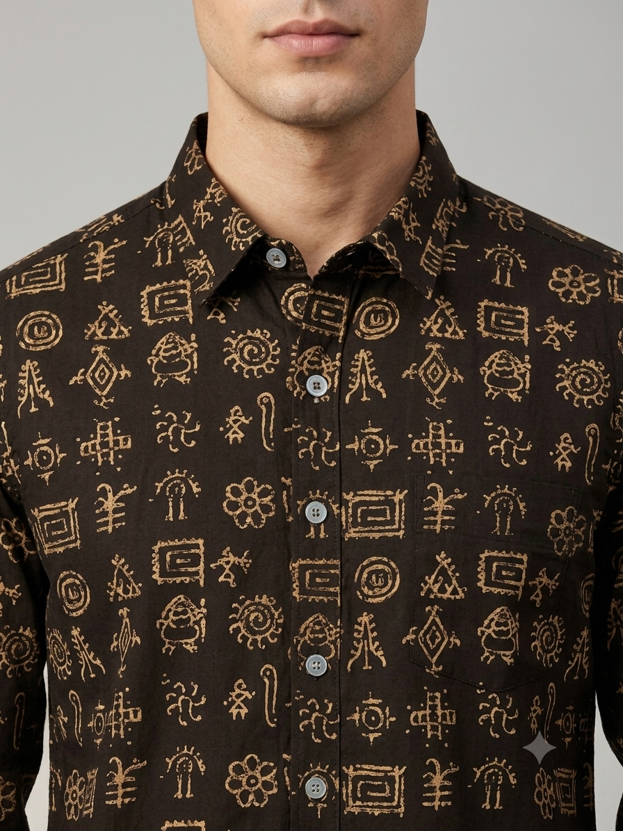 Traditional Tribal Block Print